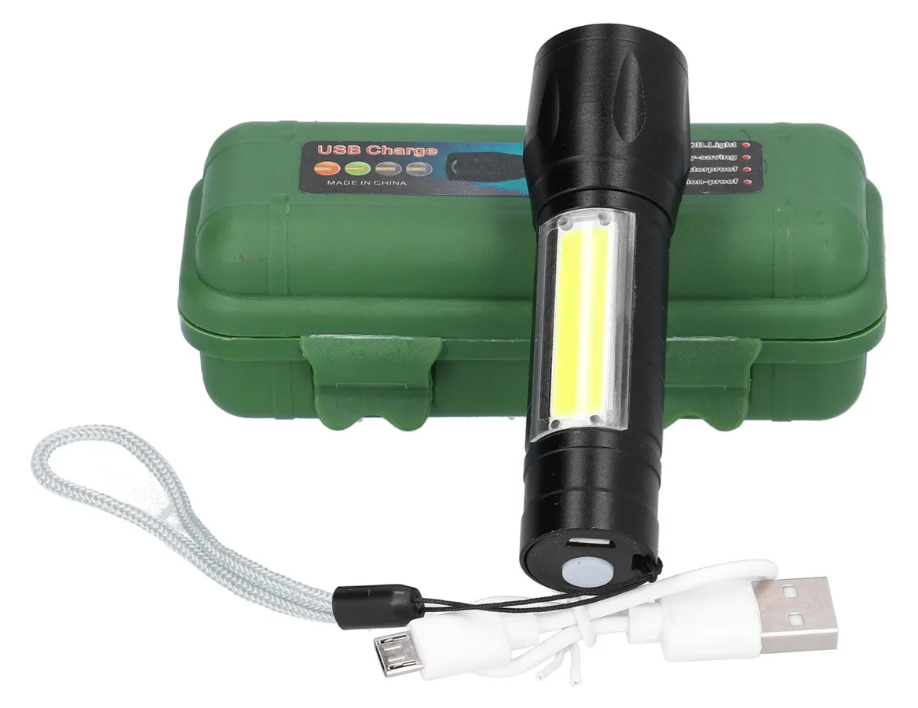 Miniatura 2 de Linterna Táctica de Bolsillo con Luz LED